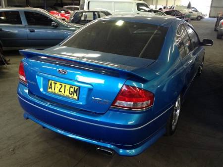 2002 FORD BA FALCON XR6 TURBO WITH CHROME WHEELS